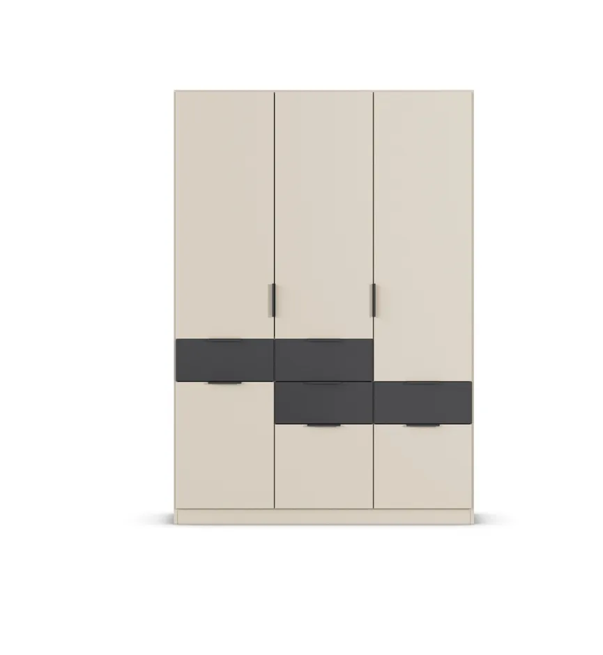 Drehtürenschrank 4-trg. detail