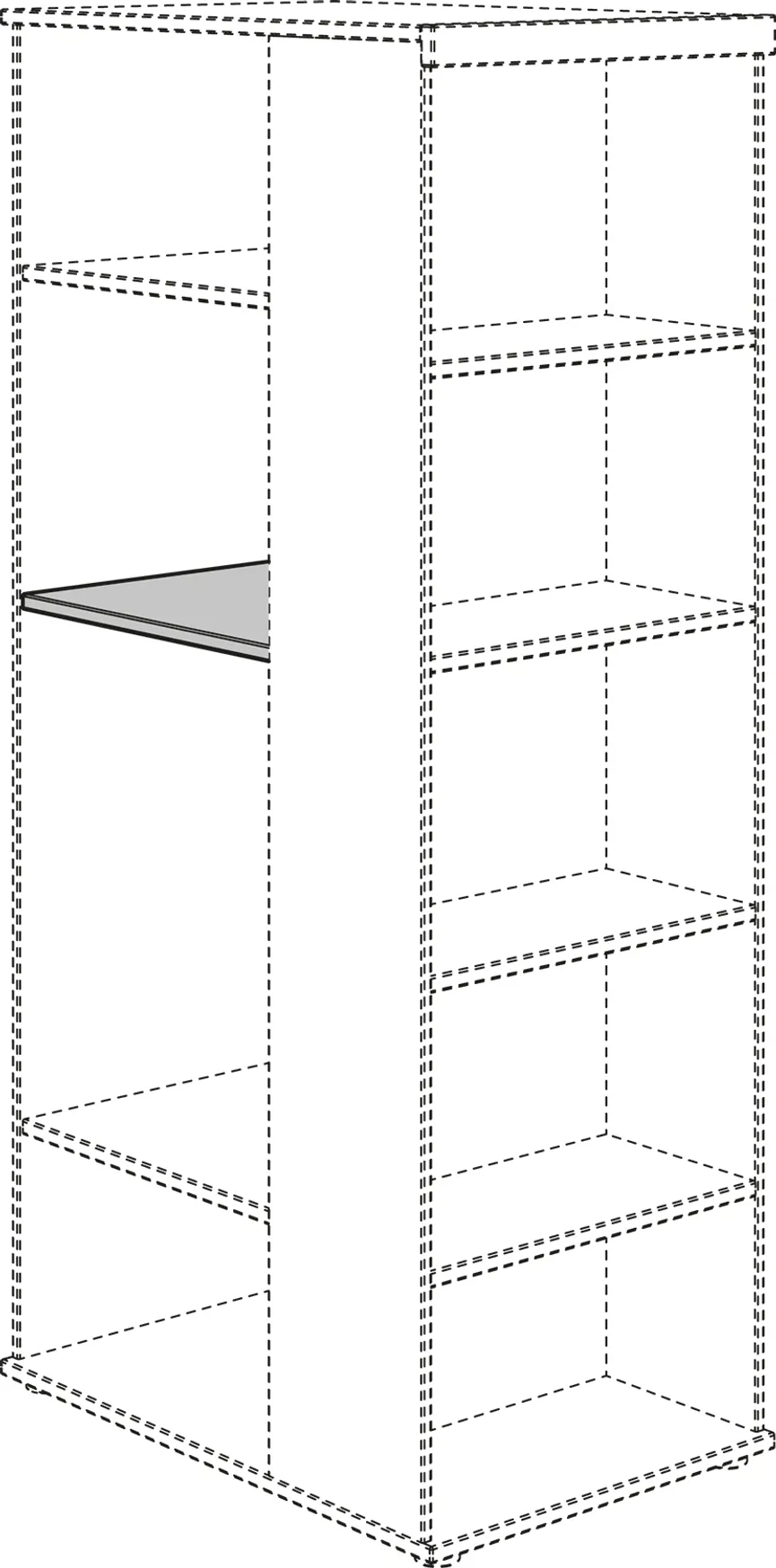 Einlegeboden hauptaufnahme