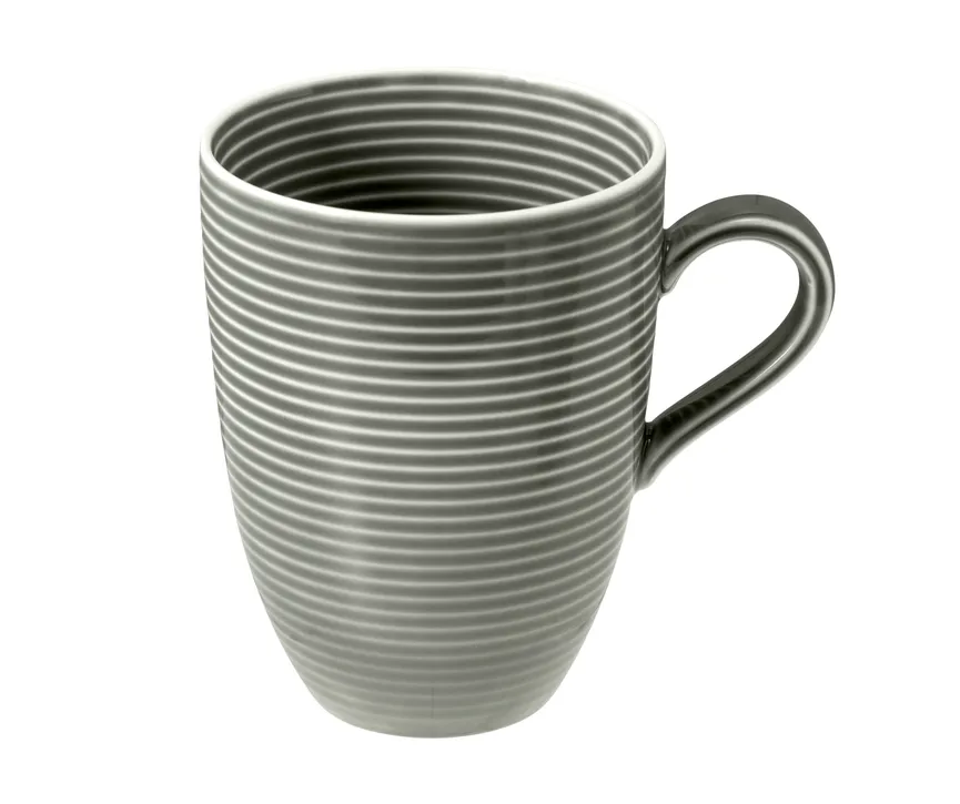 Becher "Beat" 350 ml perlgrau detail