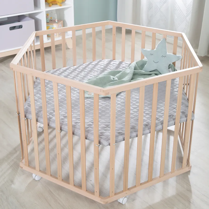 Laufgitter 6-eckig milieu