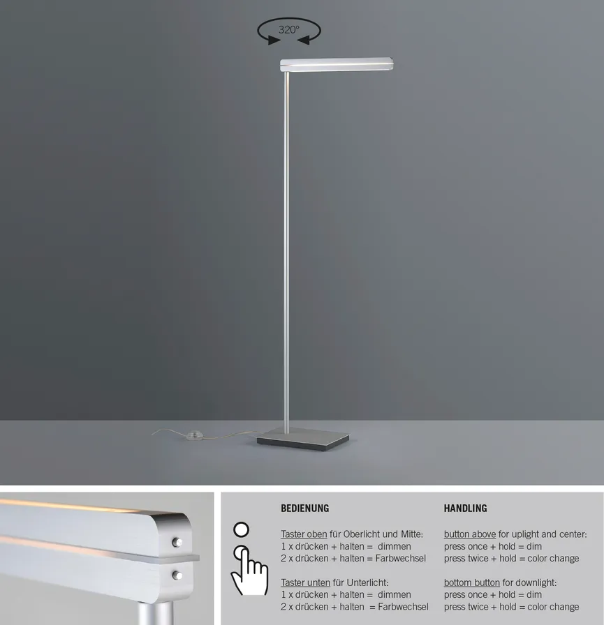 Stehleuchte "Switch" detail