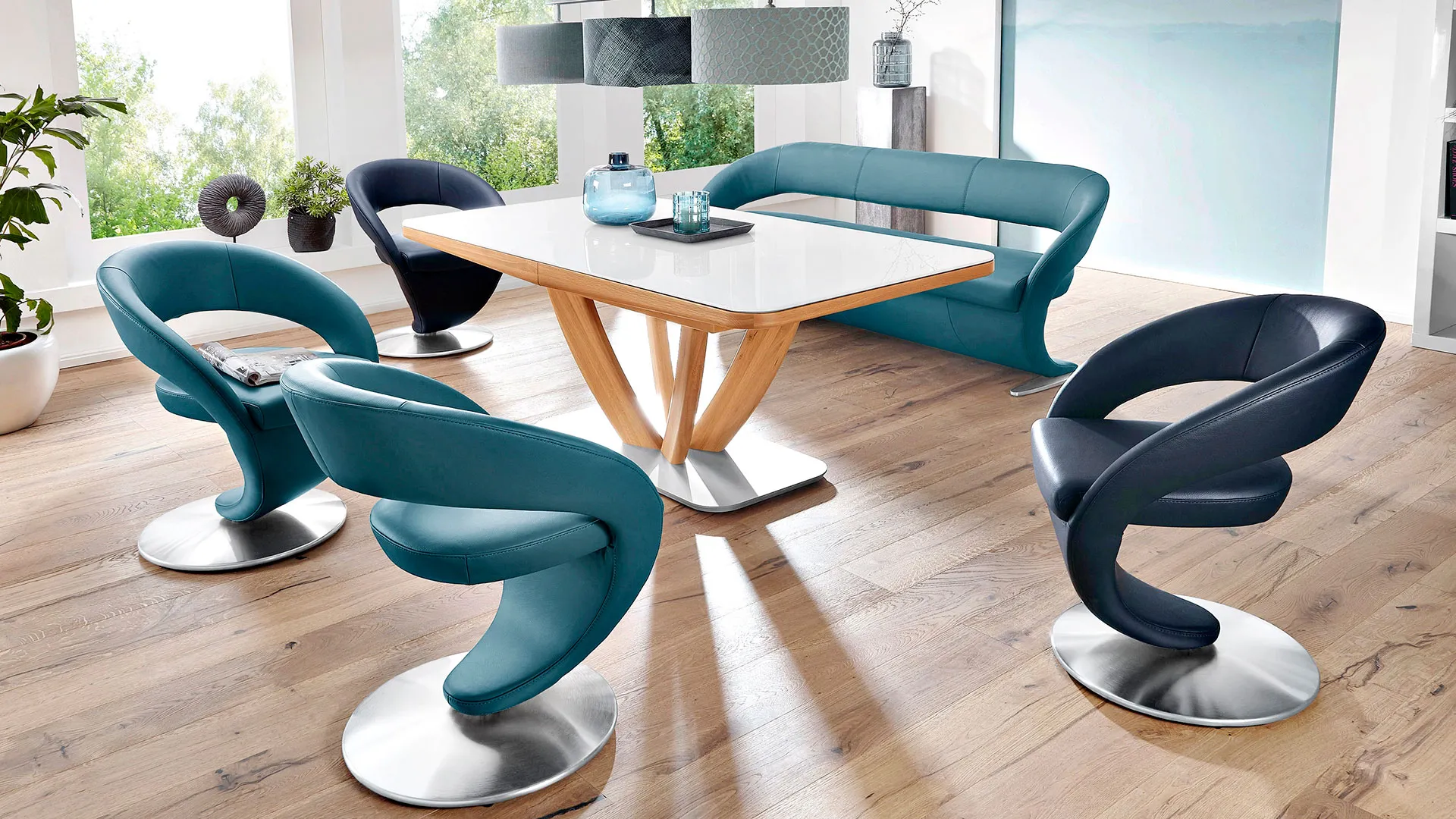 K+W Speisezimmer Serie Wave