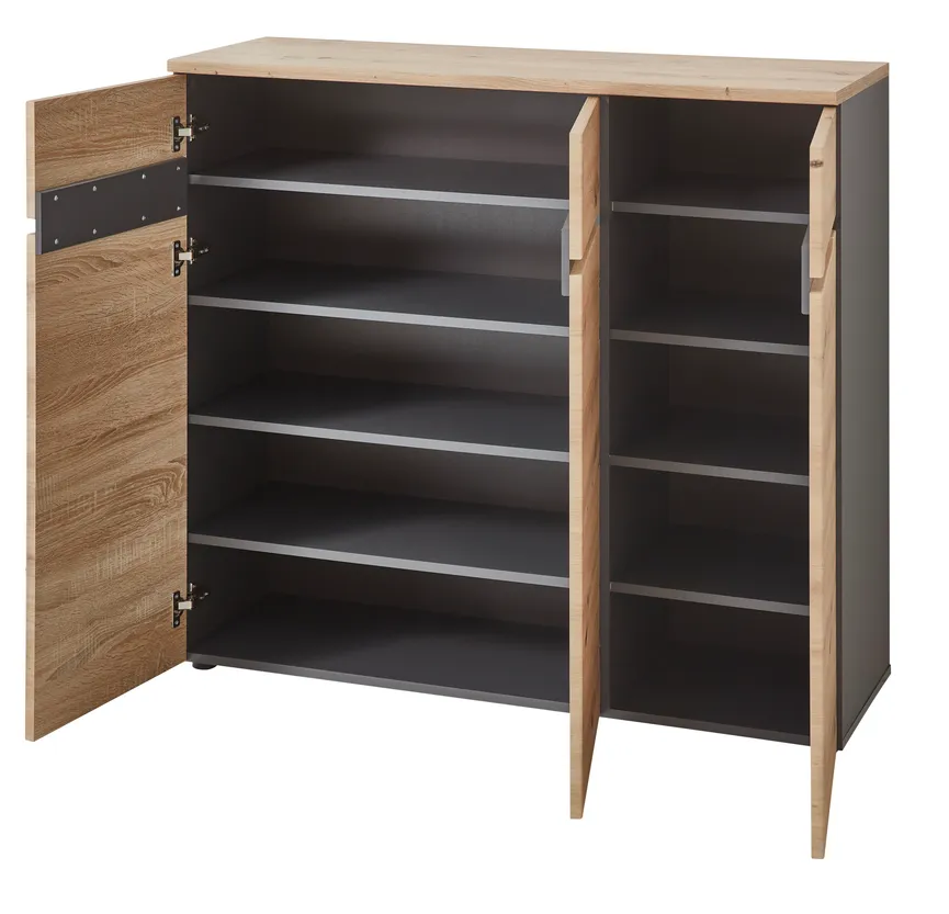 Schuhschrank 3T detail