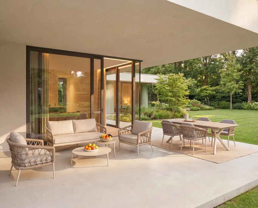 ** Loungeset Creme milieu