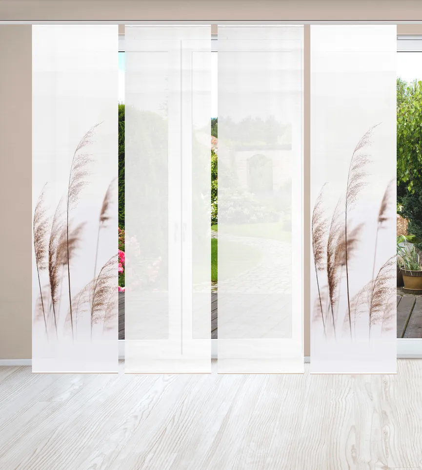 Schiebewand 4-er Set Pamilo milieu