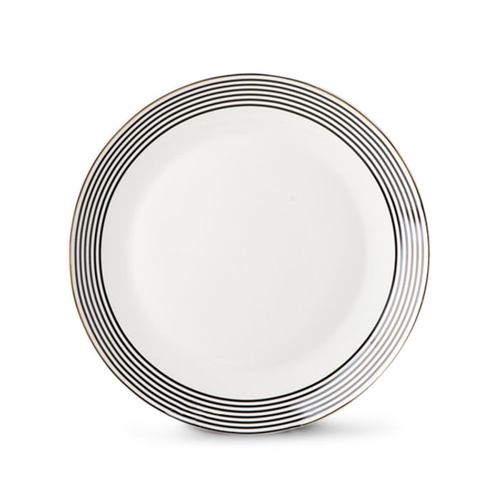 Speiseteller Schwarz, Weiß Jessica Ø 26,7 cm