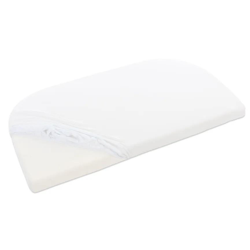 Jersey-Spannbetttuch weiß hauptaufnahme