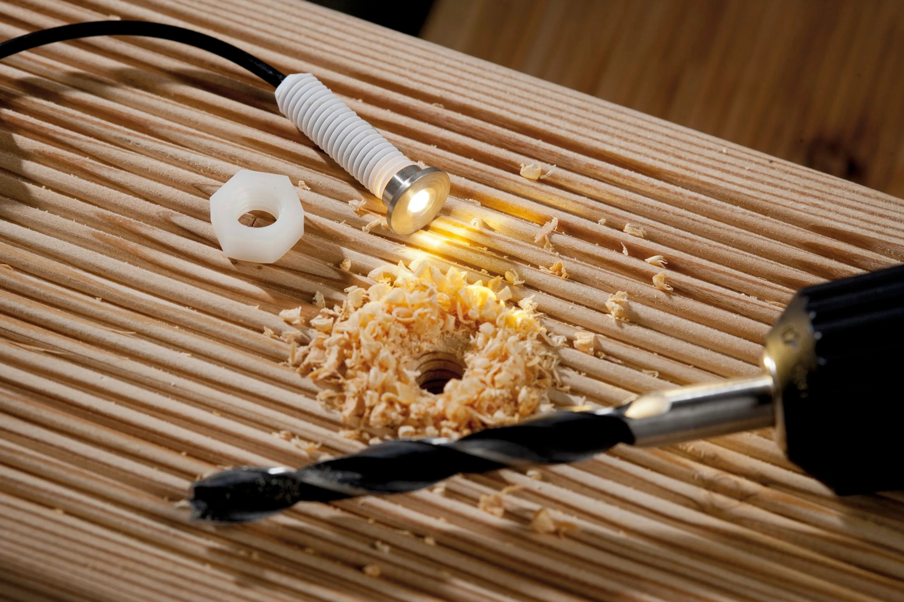 LED-Bodeneinbauleuchte Plug & Shine