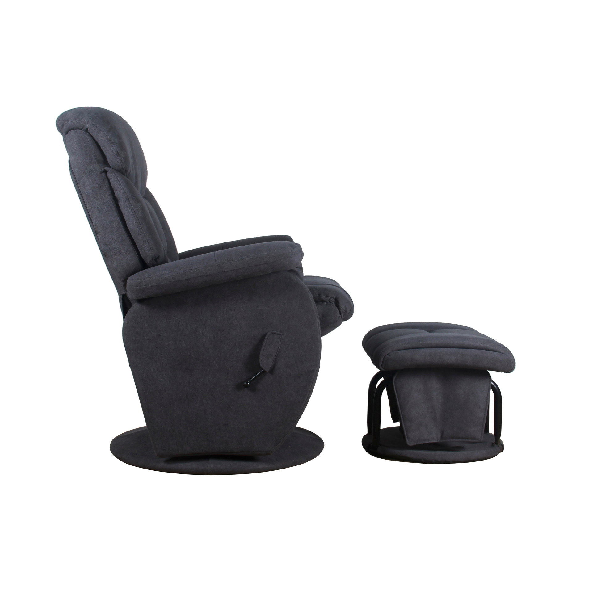 Stillstuhl grau detail