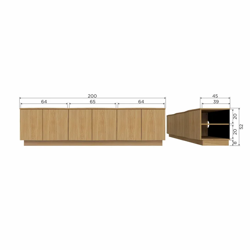 Lowboard detail