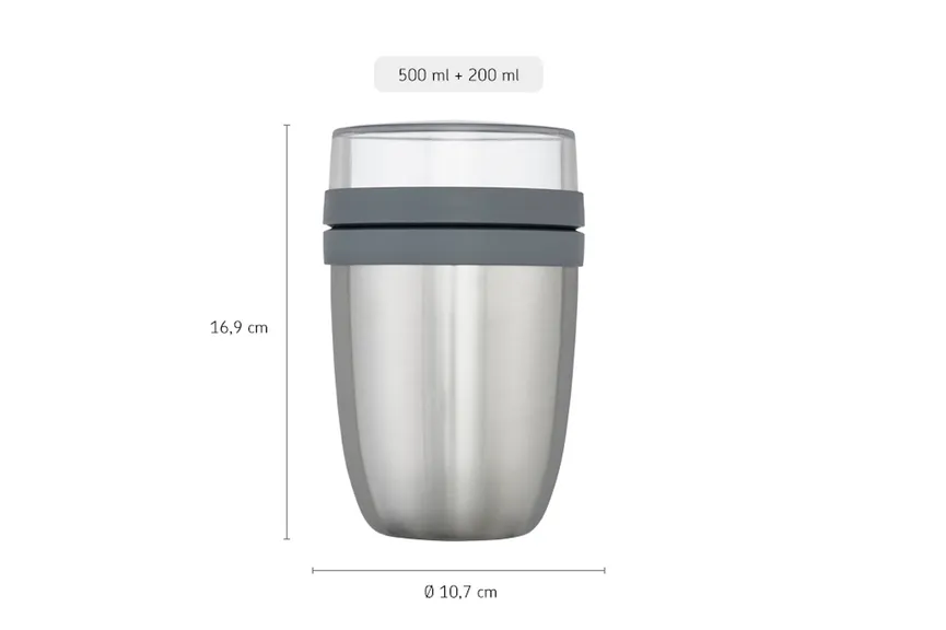 Lunchpot Thermo Ellipse gebürs detail