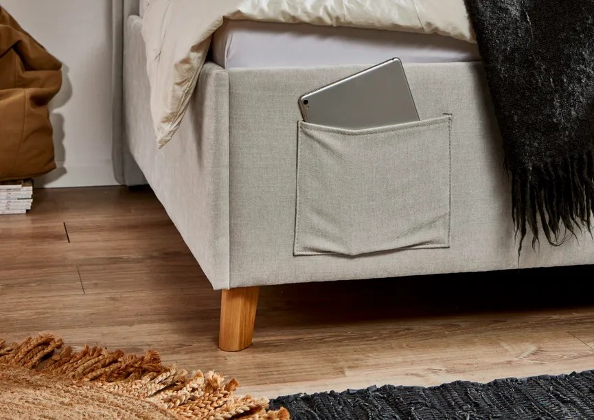 Polsterbett 90x200 cm detail