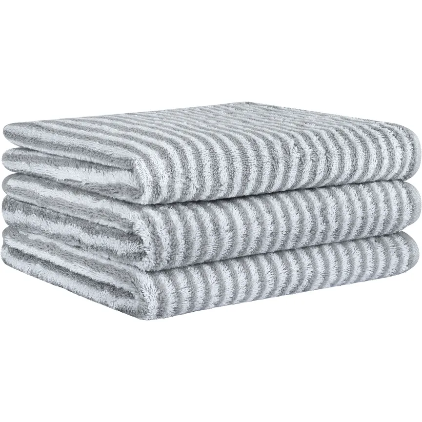 Duschtuch Two-Tone Stripe detail