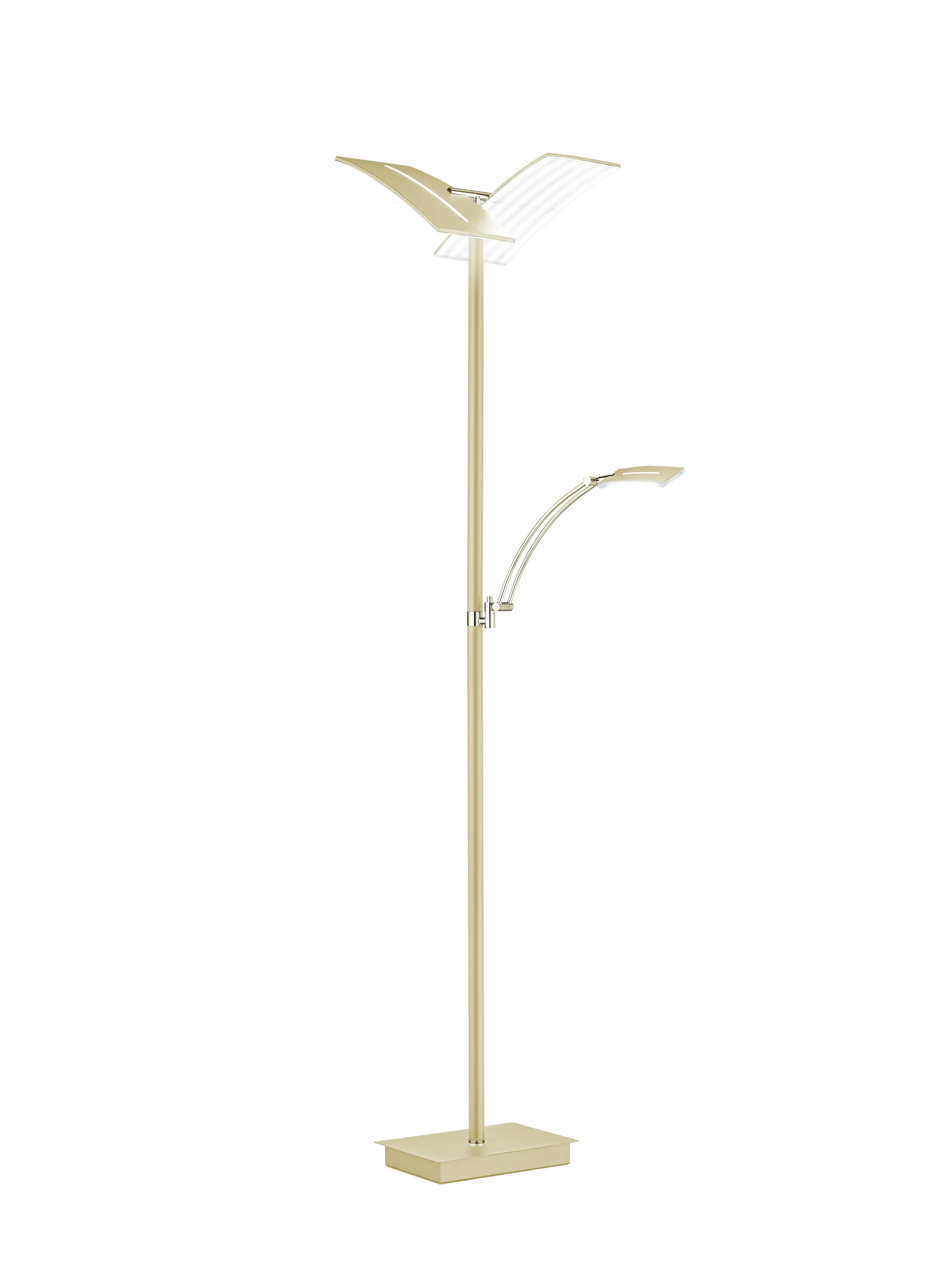 LED-Stehlampe Dual