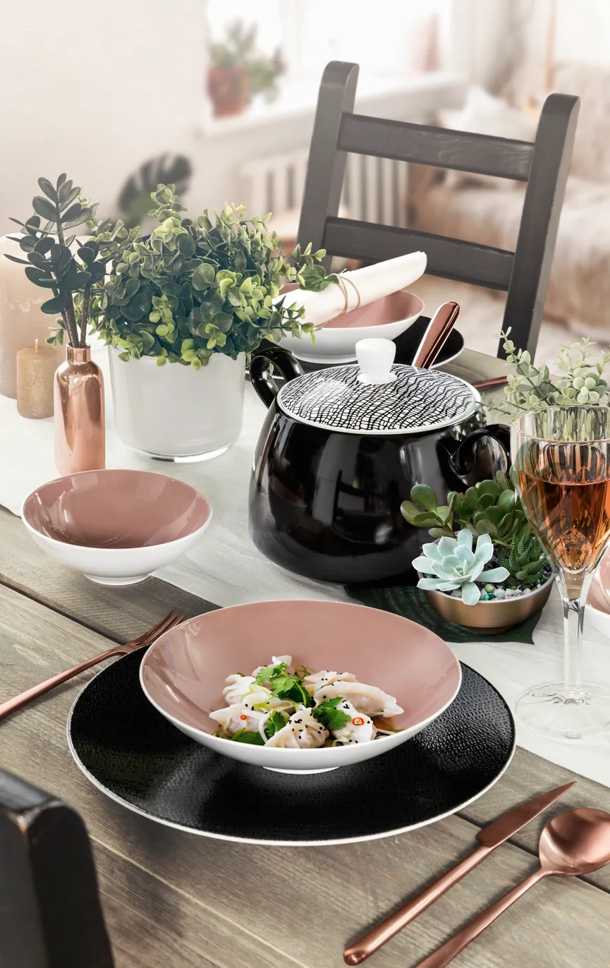 Suppenteller "Life Fashion" milieu