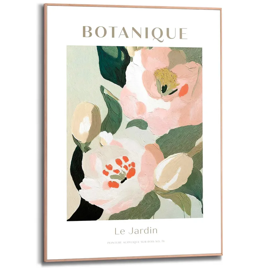 Bild gerahmt "Botanique" hauptaufnahme