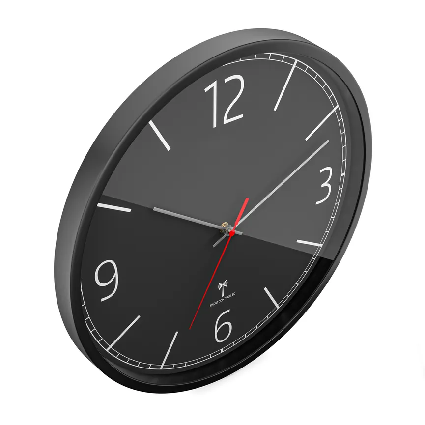 Funk-Wanduhr detail