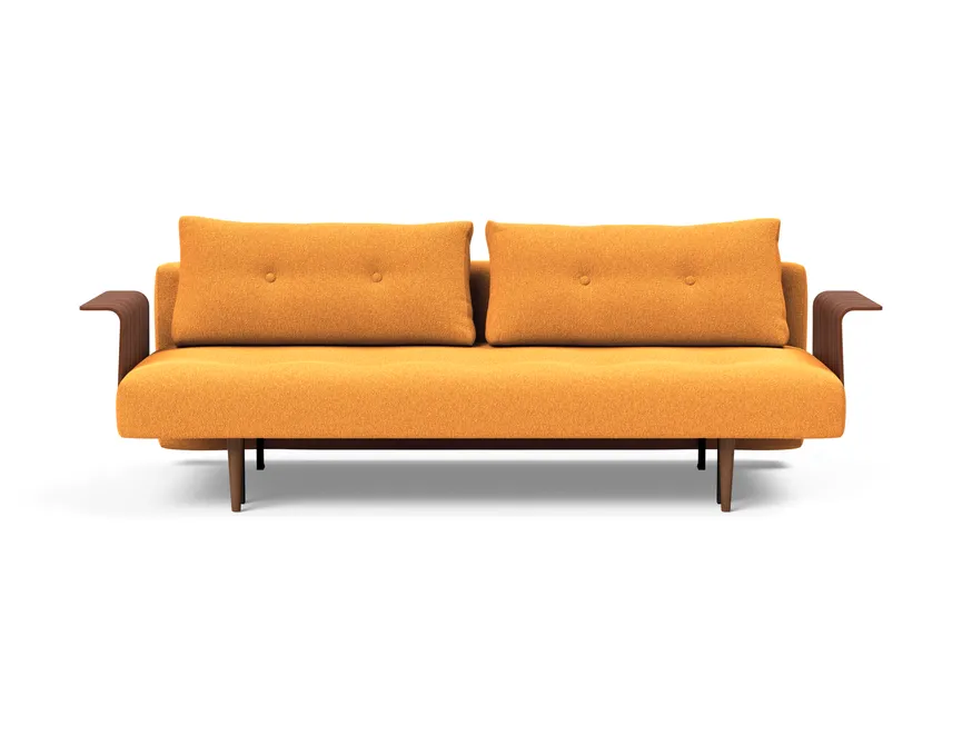 Sofa+AL dunkles Holz detail