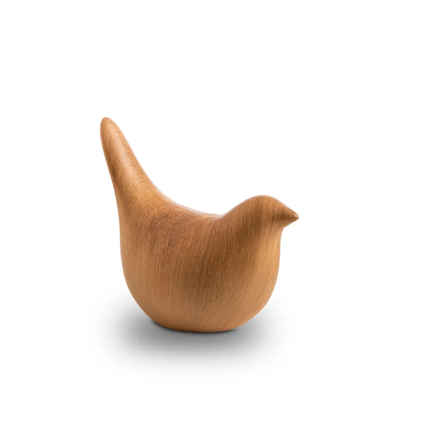 Figur "Vogel" braun hauptaufnahme