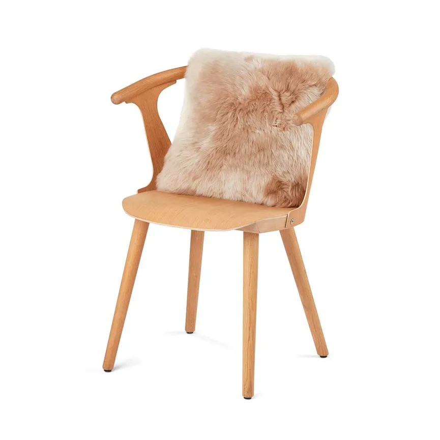 Kissen aus Schaf- detail