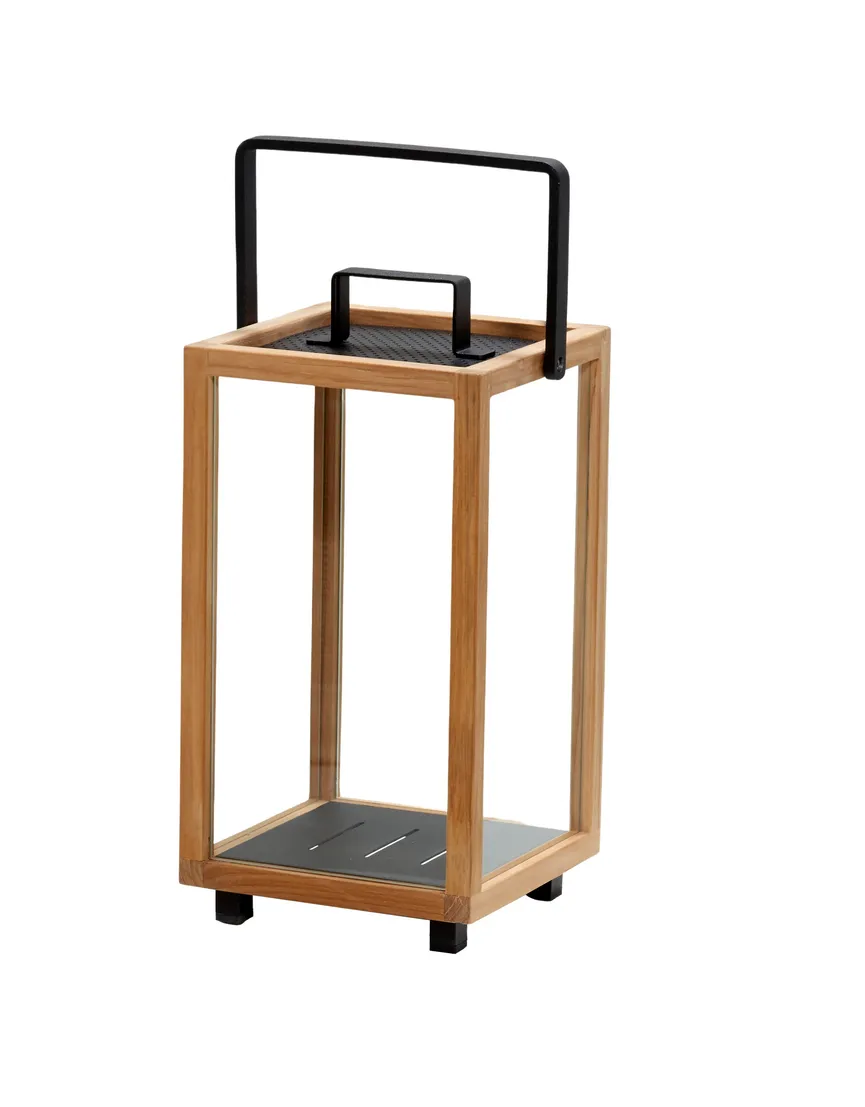 Laterne klein Teak/Aluminium hauptaufnahme