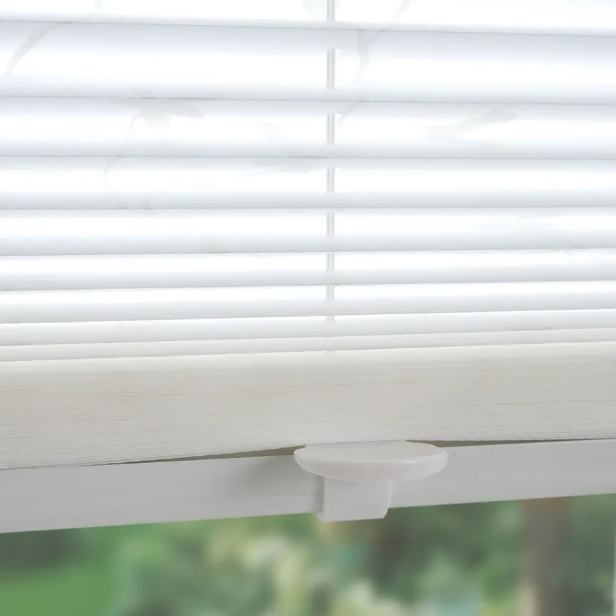 Klemmfix Plissee Ranke weiß detail