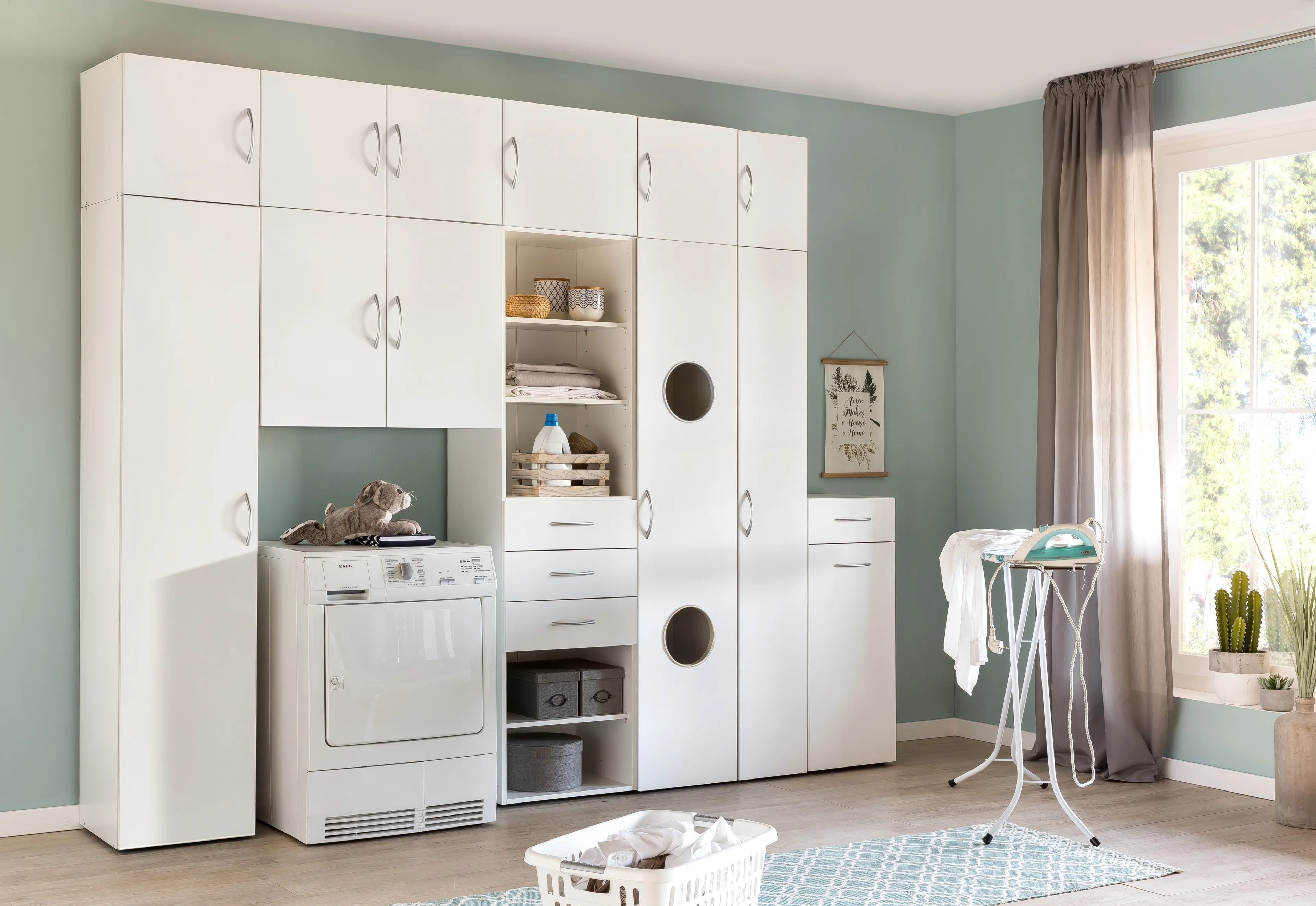 Aufsatzschrank Multiraumkonzept
