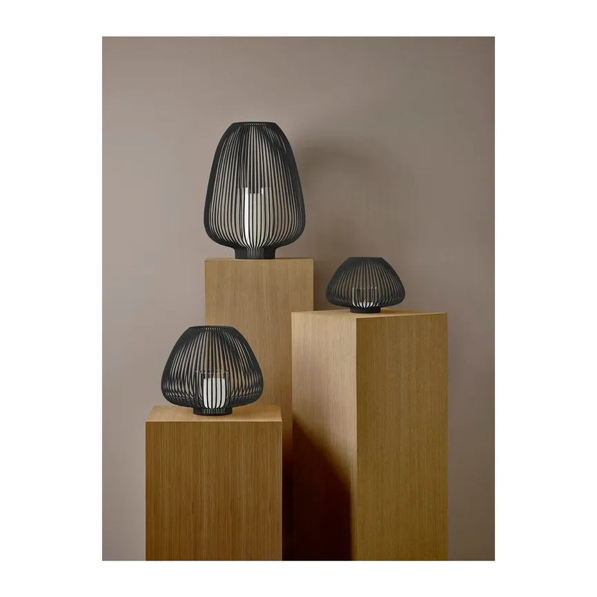 Laterne "Lyva" S black detail