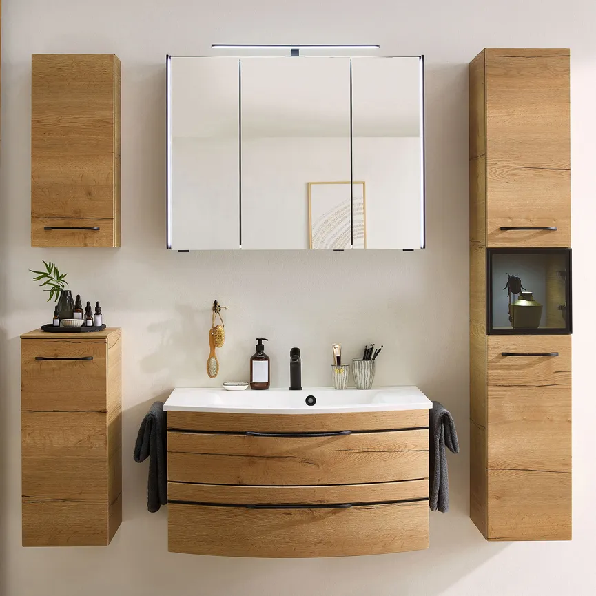 *Spiegelschrank mit Beleucht. milieu