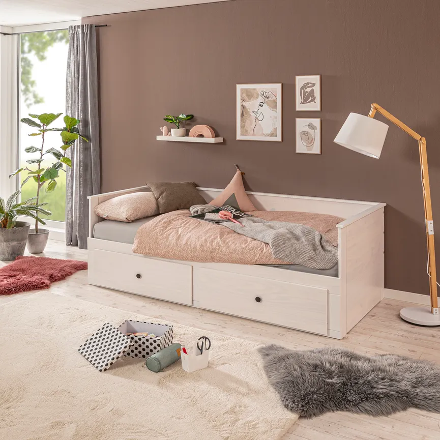 Funktionsbett 90/180x200 cm milieu