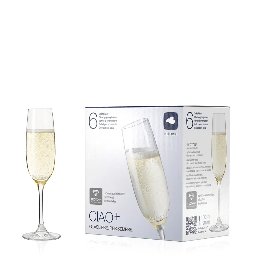 Sektglas "Ciao+" 190 ml detail