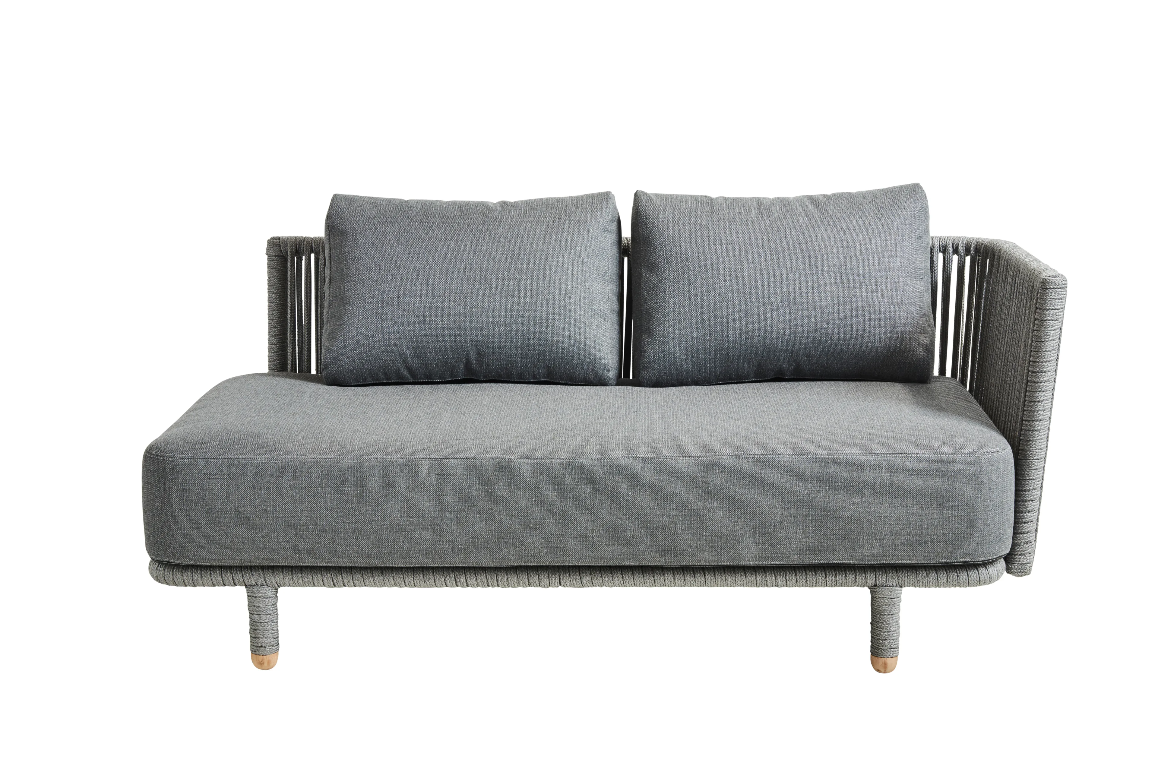 Gartensofa-Modul Moments, Cane-line Rope