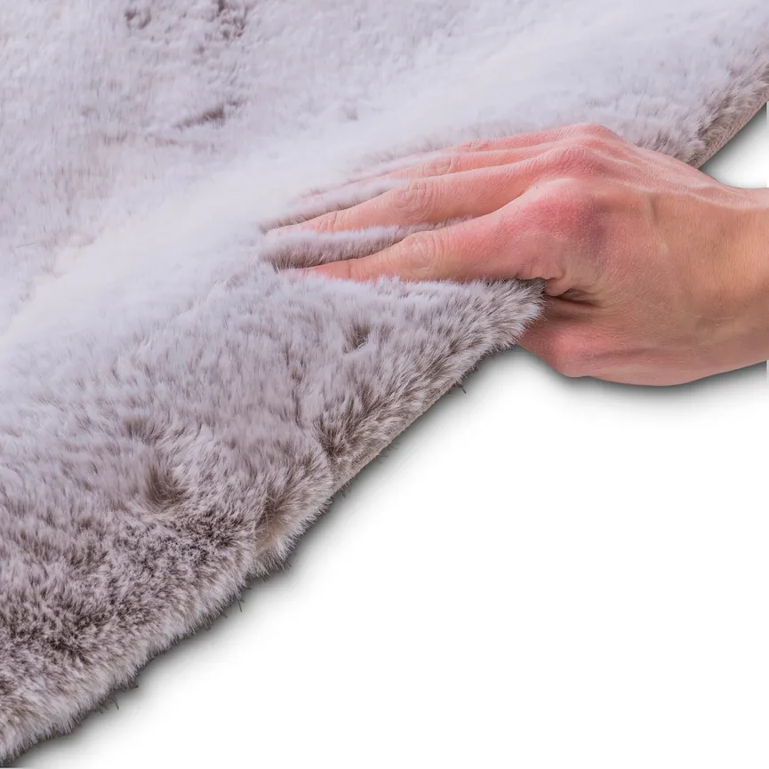 Fellteppich melange detail