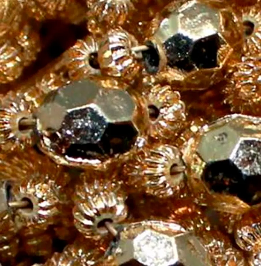 Serviettenring "Pailette" gold material_farbe