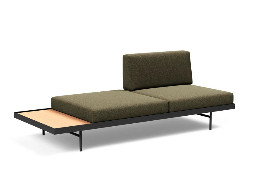 Sofa mit Eichetisch detail