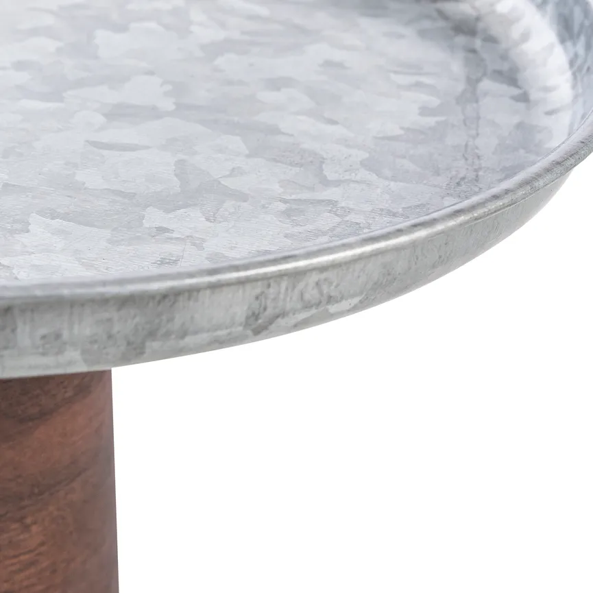 Kuchenplatte auf Fuß detail