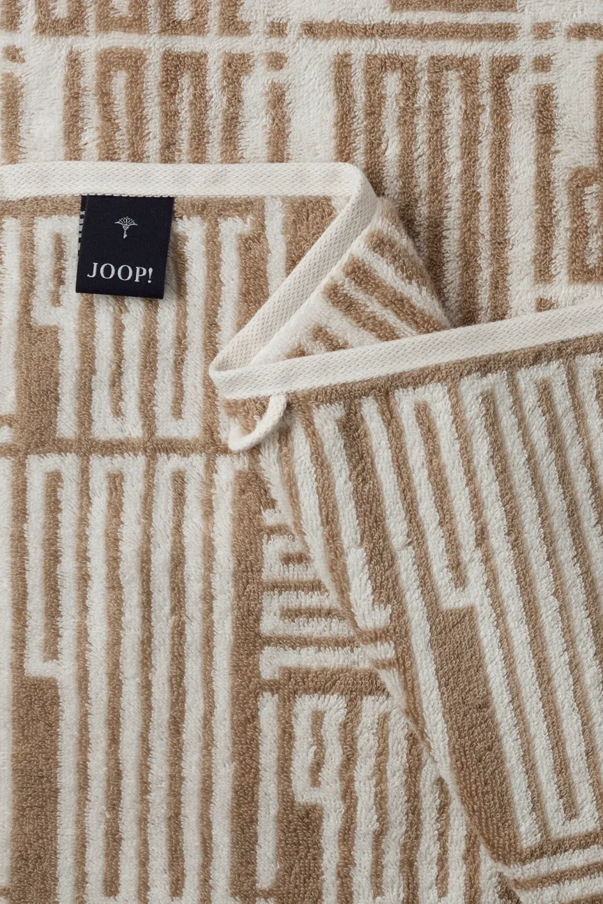 Duschtuch Joop Bars Allover detail