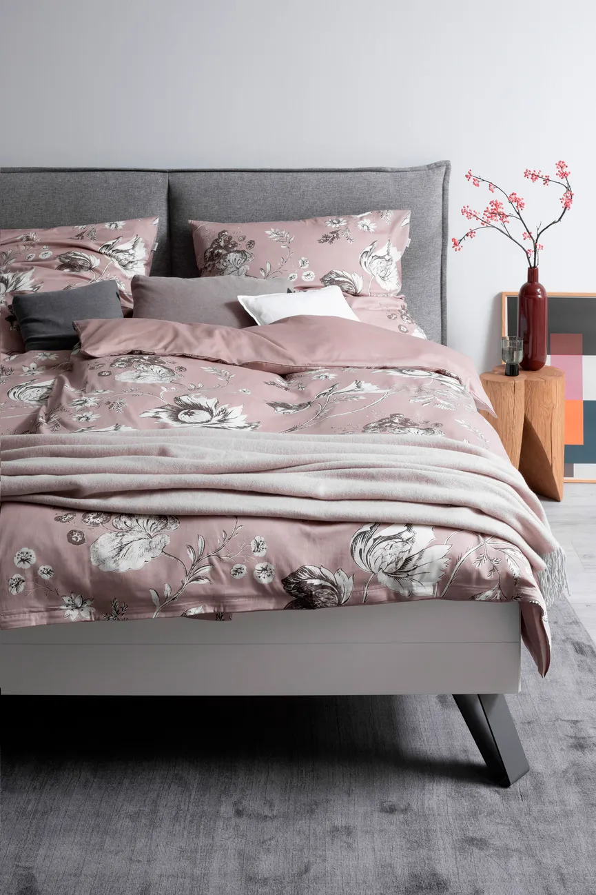 Satin-Bettw.Silent rose 135200 milieu