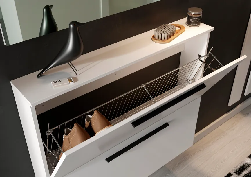 Schuhschrank detail
