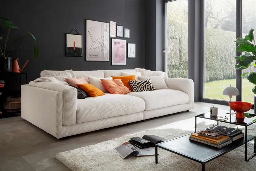 Sofa 3-Sitzer milieu