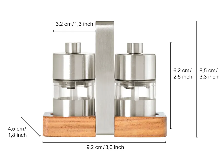 Pfeffer-/Salzmühlen Minimill detail
