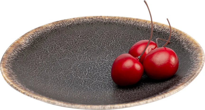 Teller "Valerio" braun milieu