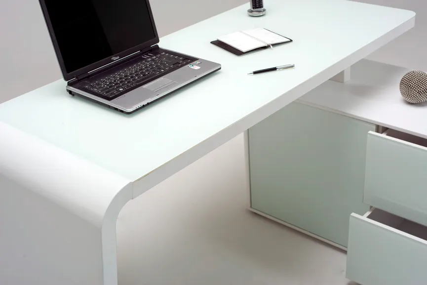 Eckschreibtisch detail