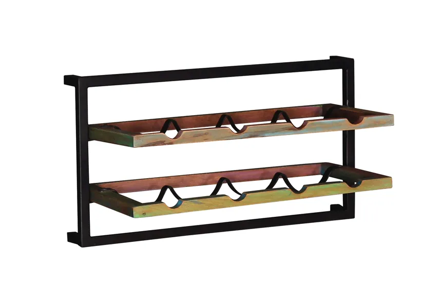 Wandregal 8 Flaschen hauptaufnahme