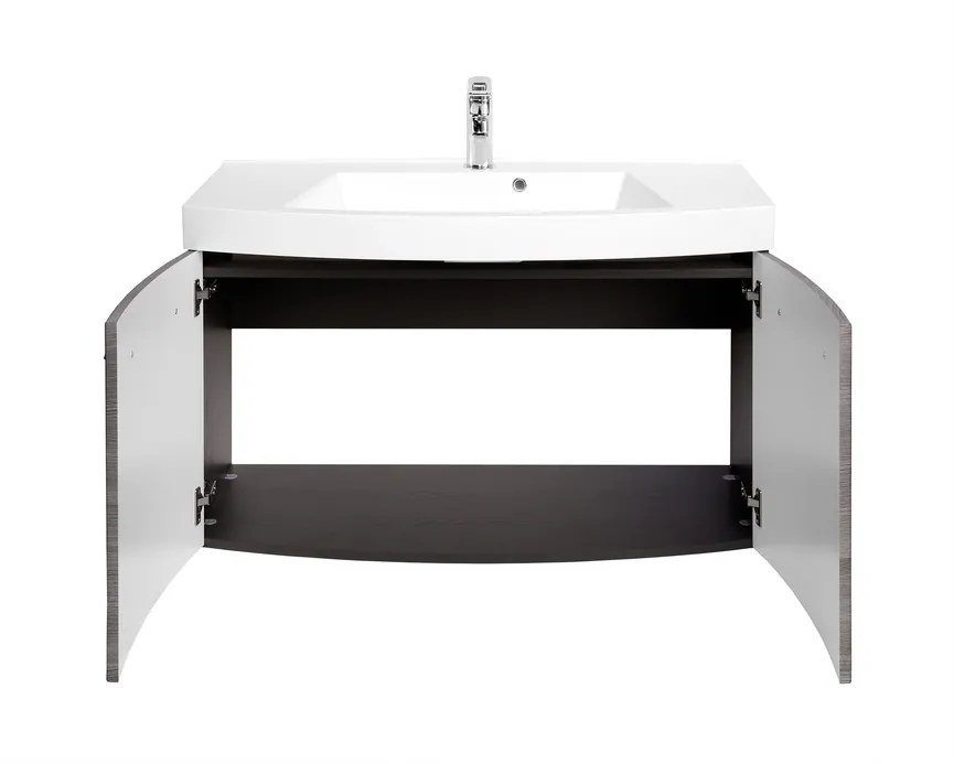 *Waschtisch 100 gebogen detail