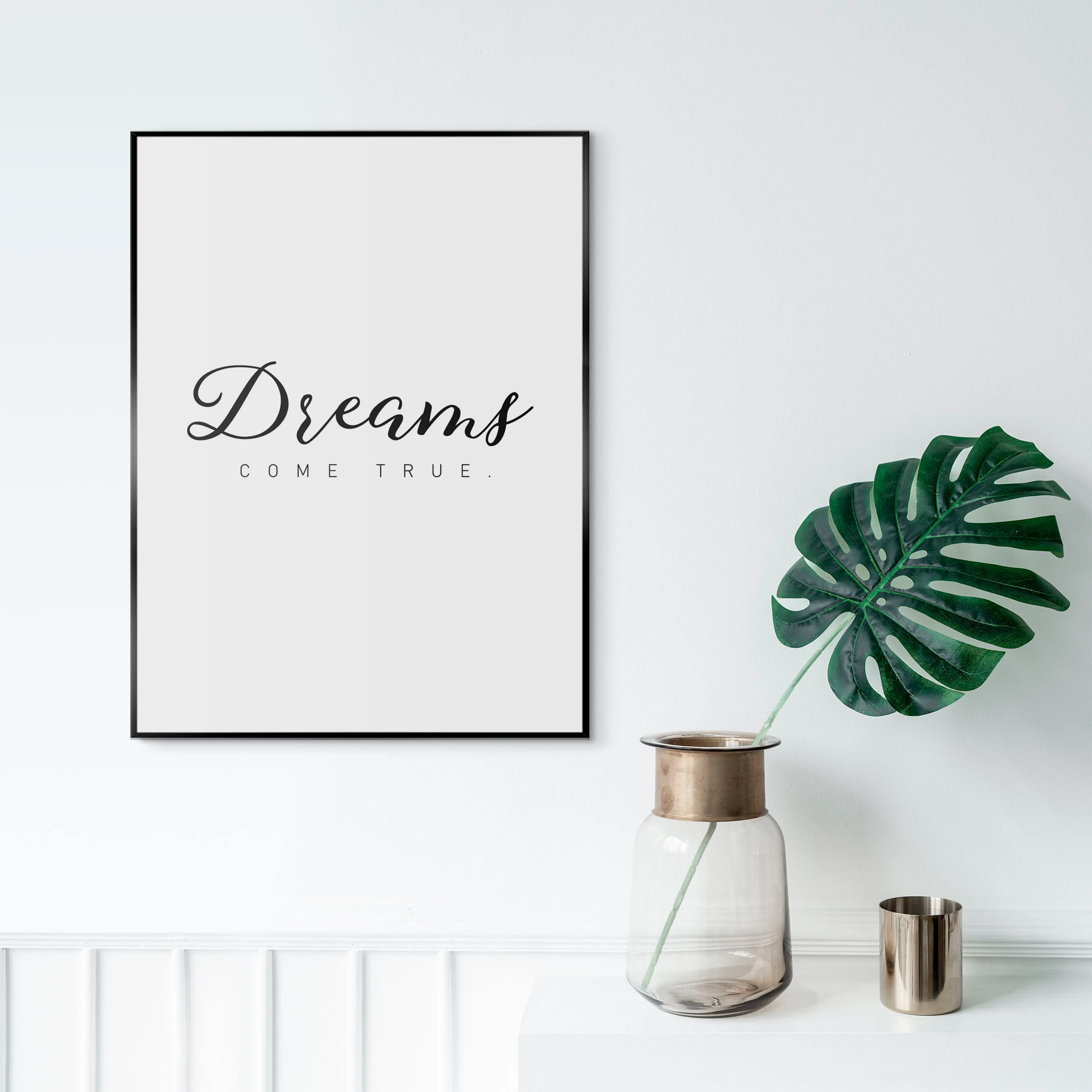 Wandbild 30 x 40 cm Dreams Come True
