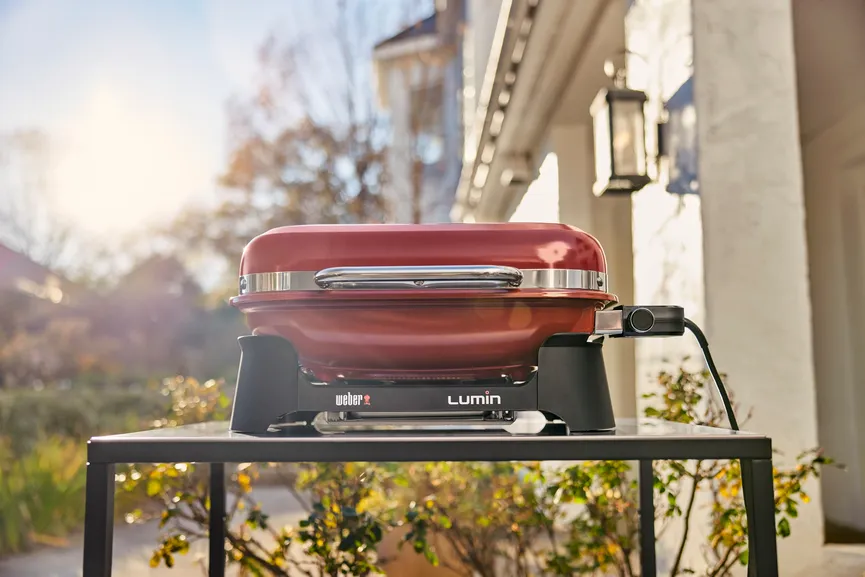 ** Compact Elektrogrill, Red detail