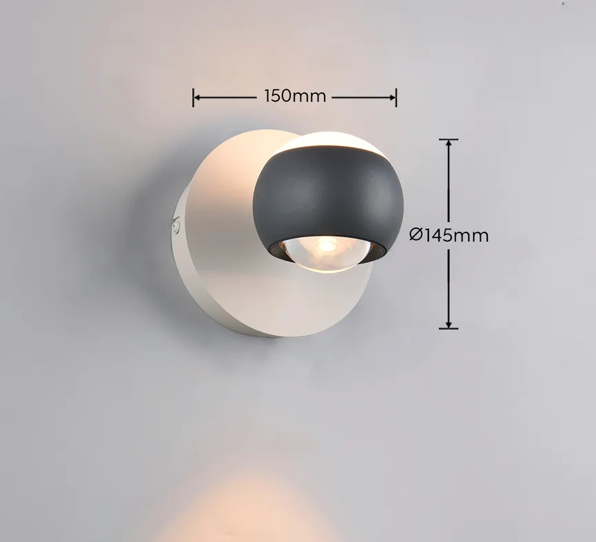 Wandleuchte "Cannon" detail