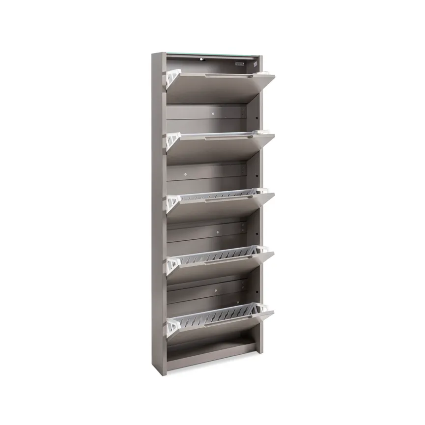 5-Klappen-Schuhschrank detail