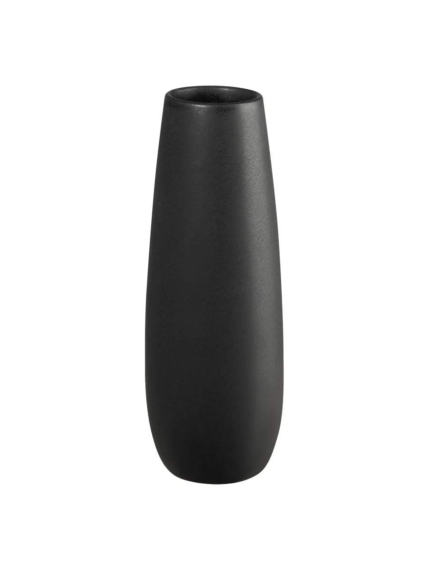 Vase "Ease" black iron hauptaufnahme